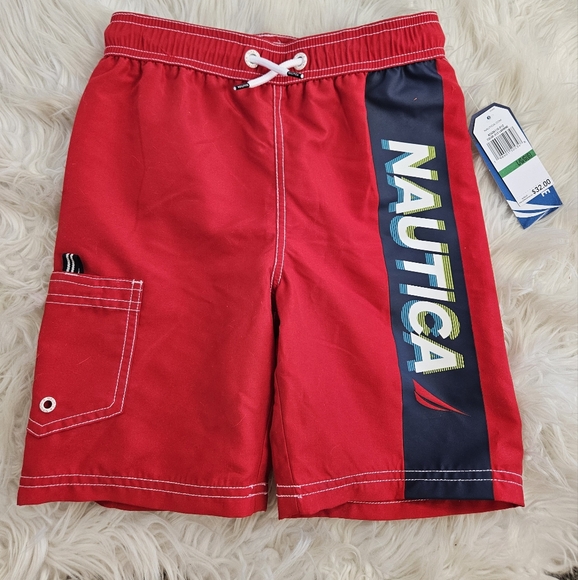 NWT NAUTICA Swim Shorts/ Trunks, Size 6 - Picture 1 of 9